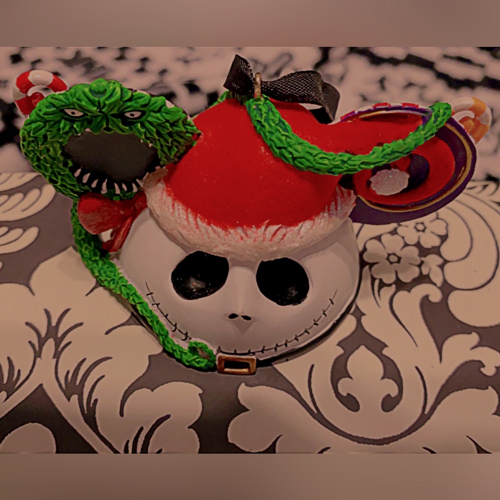 Disney Parks Sandy Clause Hat Christmas Ornament